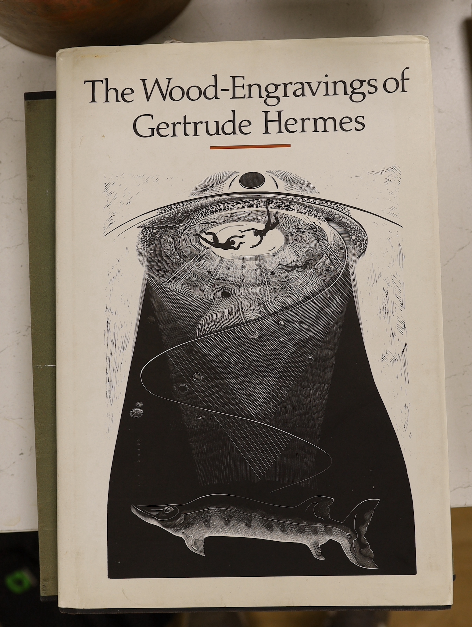 The engravings of Eric Gill, together with the wood engravings of Gertrude Hermes